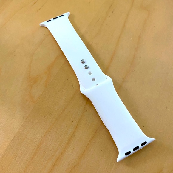iPhone white watch band series 6 44mm wrist adjustable smart watch timepiece NEW - Picture 5 of 7